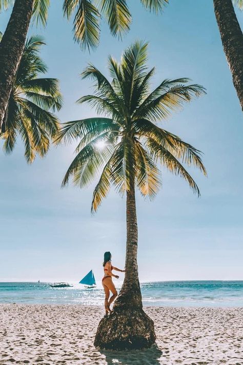 Aesthetic picture of Boracay. Discover more photos of Kris Anne Viray with On The Road Again Boracay Instagram Photos, Boracay Pose Ideas, Boracay Photography Poses, Boracay Pose, Boracay Photography, Boracay Aesthetic, Boracay Outfit, Swimsuit Pose, Philippines Boracay