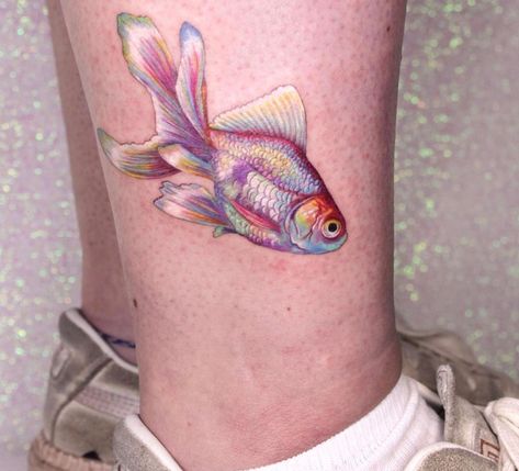 16 Tattoo, Cute Tats, Geniale Tattoos, Fish Tattoo, Jewelry Tattoo, Realism Tattoo, Skin Art, Piercing Tattoo, Creative Tattoos