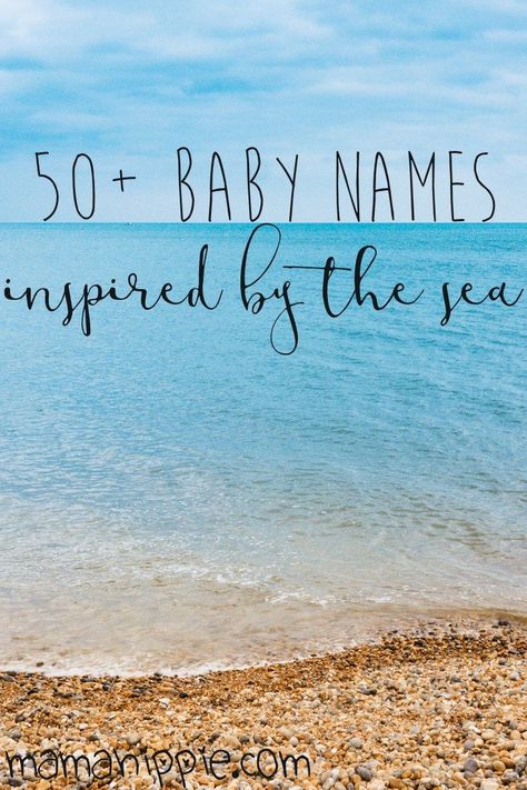 Some of the most beautiful things in the world are given to us from nature -  including babies. Why not name your baby after some of the most beautiful natural occurences in the world? Ocean Baby Names, T Baby Names, Nature Girl Names, Ocean Names, Boy Name Meanings, Water Names, Natural Labor, Birth Affirmations, Unusual Baby Names