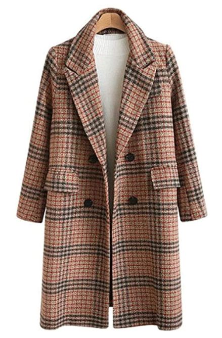 STYLECASTER | Winter Jacket Trends 2022 Wool Trench Coat Women, Peacoat Womens, Trench Coats Women Long, Celana Kargo, Long Winter Coats Women, Lightweight Trench Coat, Long Peacoat, Lapel Coat, Peacoats