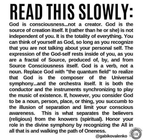 Spiritually Awakened Quotes, Esoteric Knowledge Spiritual, Matrix Quotes Consciousness, God Is Consciousness, One Consciousness, God And Spirituality, Awakening Quotes Higher Consciousness, Source Spirituality, Spiritual Quotes Universe