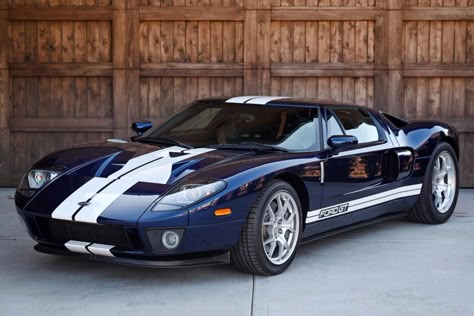 For Sale: 2005 Ford GT (#543, Midnight Blue, supercharged 5.4L V8, 6-speed, 2K miles) Mustang Car Aesthetic, 2005 Ford Gt, 2024 Ford Mustang, Mustang Car, Ford Mustang Car, Pimped Out Cars, Ford Gt40, Ford Maverick, Mustang Cars