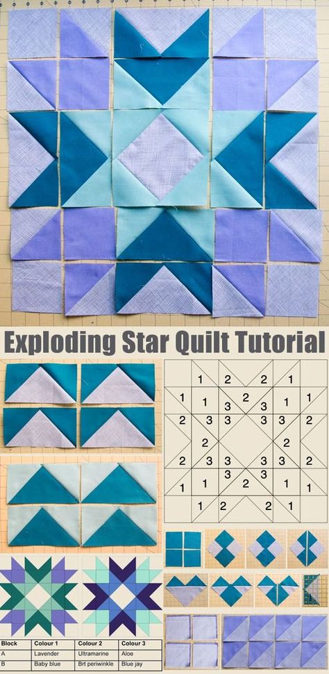 Flying Geese Star Block, Pieced Snowflake Quilt Block, Exploding Block Quilt Patterns, 20 Inch Quilt Blocks, Exploding Star Quilt Pattern, Snowflake Quilt Block Pattern, Quilt Patterns With Triangles, Pixel Quilt Patterns Free, Patchwork Patterns Free