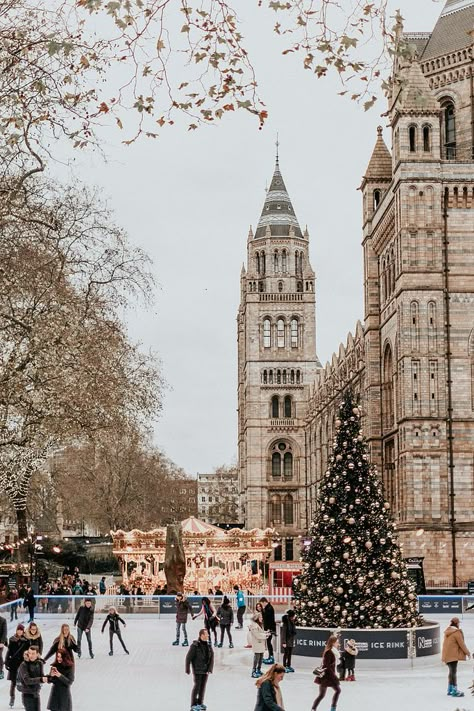 Christmastime ~ London Christmas In London, Travel Careers, London Aesthetic, London Christmas, Ice Rink, Christmas Feeling, Winter Scenery, Winter Vibes, Christmas Vibes