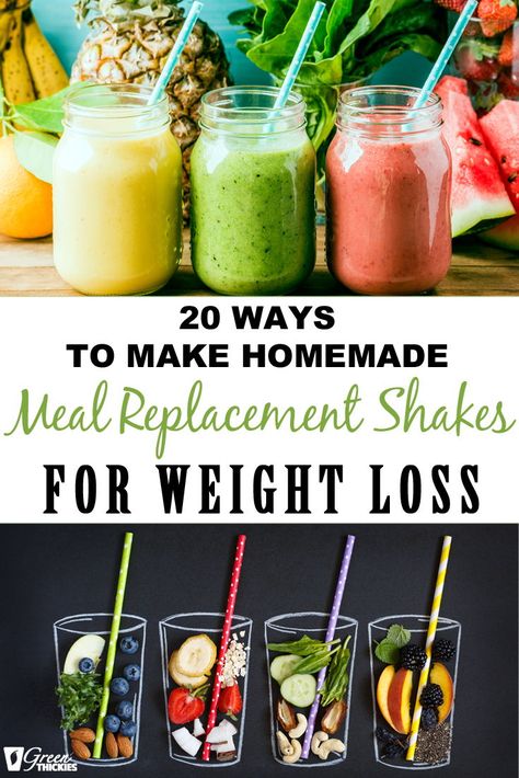 Natural Detox Drinks, Smoothie Detox, Detox Drinks Recipes, Makanan Diet, Meal Replacement Shakes, Natural Detox, Healthy Smoothie, Special Diets, Meal Replacement