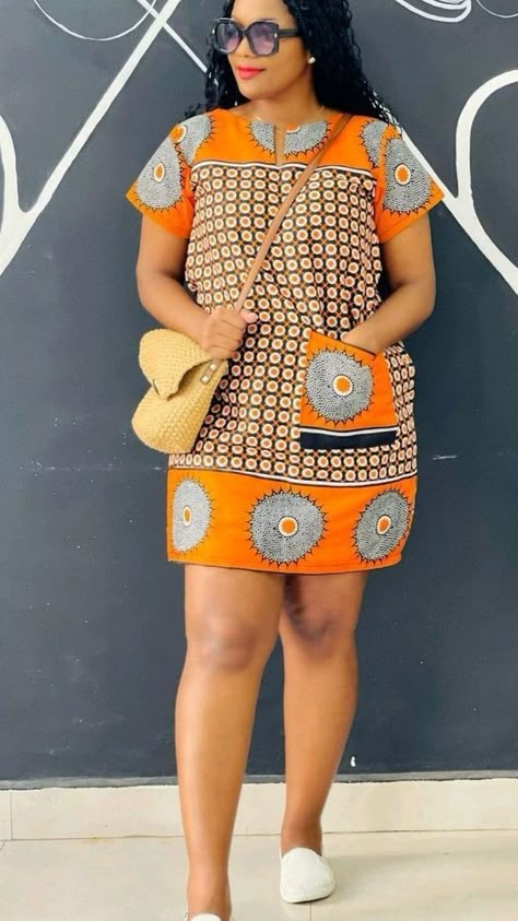 Kanga Dress Designs, Khanga Dress Designs, Short Chitenge Dress Designs, Chitenge Outfits Short Dresses, Chitenge Outfits For Women, Vitenge Dresses Designs, Casual Ankara Dresses, Kitenge Dress Designs, Chitenge Dresses