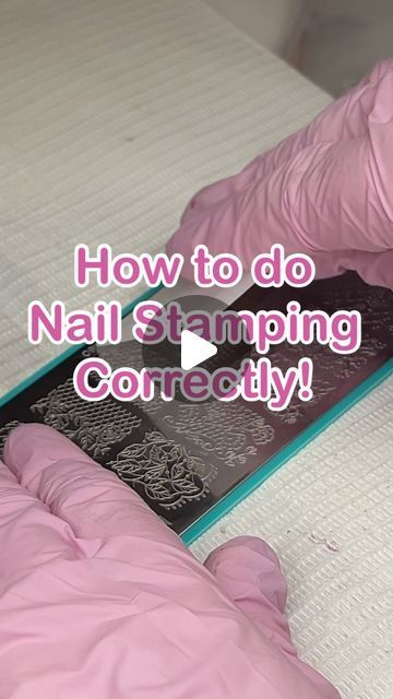 Nail Stamping Tips And Tricks, Nail Sticker Tutorial, New Nail Techniques, How To Use Nail Stamper, Nail Art Stamping Designs, How To Use A Nail Stamp, How To Make Nail Stickers, Stamped Nails Ideas, Maniology Stamping Ideas