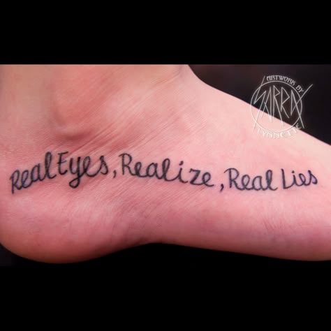 Tupac lyrics tattoo by Sarra Lynnette...love this tatt!!! 2pac Lyrics Tattoo, Tupac Tattoo Quotes, Tupac Lyrics Tattoo, Tupac Tattoo Ideas For Women, Poetic Justice Tattoo, Tupac Quote Tattoo, Real Eyes Realize Real Lies Tattoo, 2pac Tattoos Ideas, 2 Pac Tattoo