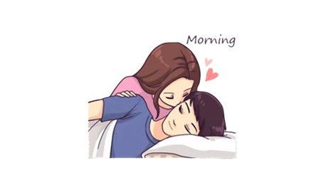 Cute Couple Cartoon Feelings, Love Cartoon Couple Relationships, Good Morning Cartoon Couple, Morning Couple Goals, Good Morning Quotes For Him Romantic, Cute Couple Cartoon Romantic, Love Quotes For Him Cute, Morning Couple, Romantic Morning