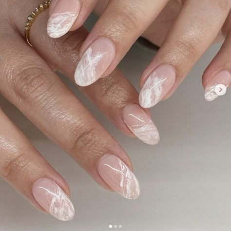 Subtle Nail Art, Milky Nails, Subtle Nails, Glamorous Nails, Almond Acrylic Nails, Neutral Nails, Beach Nails, Bridal Nails, Minimalist Nails