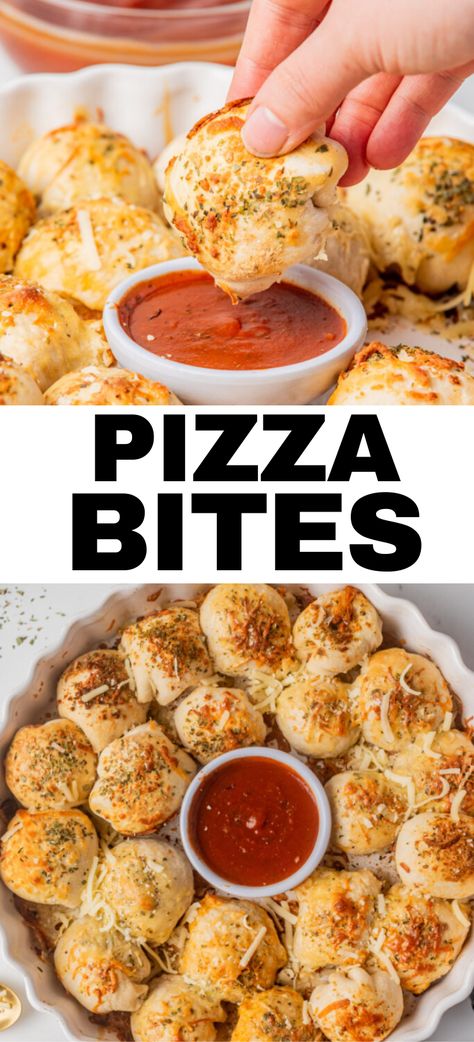 Pizza Poppers – These mini pizza bites, also known as Pizza Poppers, are the perfect easy appetizer for your next get-together. Pizza appetizers, easy hot appetizers, hot appetizers, warm appetizers, hot appetizer, easy party appetizers, pizza recipes, pizza bite, pepperoni pizza, easy snack bites, snack pizza, pizza aesthetic. Flatbread Pizza Appetizers, Pizza Hors D’oeuvres, Desserts With Pizza Dough, Pizza Appetizers Appetizer Ideas, Italian Food Party Ideas, Pizza Appetizers Easy, Easy Hot Appetizers, Pull Apart Pizza Bites, Pepperoni Appetizers