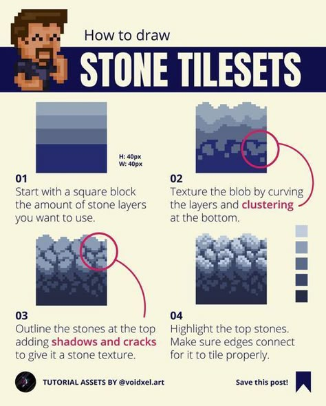 How To Shade Pixel Art, Shading Pixel Art, Pixel Art Shading Tutorial, Pixel Drawing Tutorial, How To Pixel Art Tutorials, Pixel Tutorial Art, Pixel Art Canvas Size, Pixel Art Basics, Pixel Easy Art