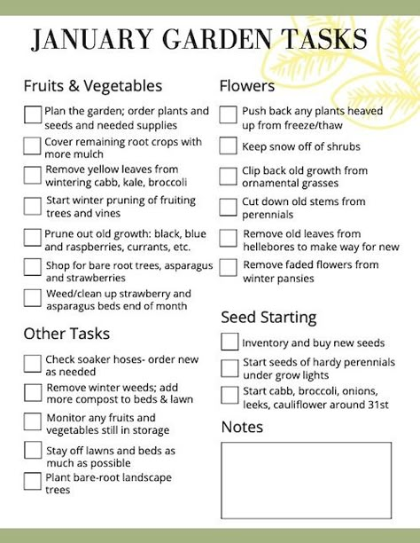 Garden Chores By Month, Monthly Gardening Checklist, Monthly Gardening Schedule, Herb Garden List, Oregon Gardening Backyards, Flowers To Plant Around Vegetable Garden, Basic Gardening For Beginners, Garden Tasks By Month, Plants To Start In January