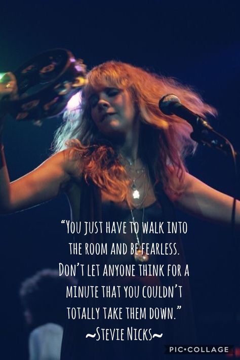 #stevienicks #quotes #fearless Rock And Roll Quotes, Stevie Nicks Quotes, True Alpha, Strong Independent Woman, Stevie Nicks Style, Stevie Nicks Fleetwood Mac, Strong Independent, Independent Woman, My Place