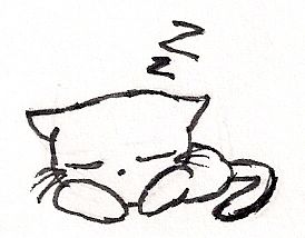 Cute Sleeping Drawing, Sleepy Kitty Drawing, Sleep Cat Drawing, Sleeping Cat Doodle, Sleepy Cat Drawing, Sleeping Cat Cartoon, Happy Cat Drawing, Cat Sleeping Drawing, Sleep Sketch