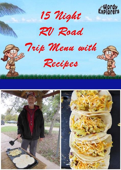 Breakfast Yogurt Parfait, Pecan Pancakes, Camping Meal Planning, Crockpot Ribs, Camping Menu, Road Trip Food, Rv Trip, Yogurt Breakfast, Roast Beef Sandwiches