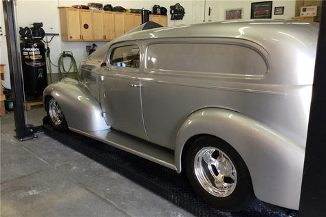 1939 CHEVROLET CUSTOM SEDAN DELIVERY Chevy Crate Engines, Chevy Vans, Chevrolet Sedan, Sedan Delivery, Chevy Van, Day Van, Panel Truck, Crate Engines, Barrett Jackson Auction