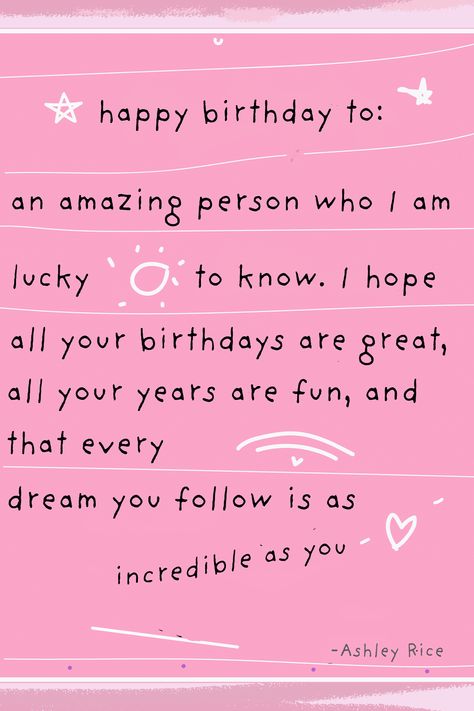 Birthday Cute Wishes For Friend, Birthday Wishes Wallpaper Aesthetic, Birthday Notes Aesthetic, What To Write In A Happy Birthday Card, Birthday Writing Messages, Aesthetic Birthday Notes, Happy Birthday Note For Friend, Notes For Friends Birthday, What To Write In Your Besties Birthday Card