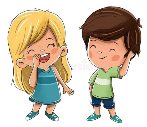 Couple of children friends or brothers royalty free illustration Brothers Illustration, Friendship Day Drawing, Friends Smiling, Hug Cartoon, Friends Boys, Cute Sketch, Friends Sketch, Friend Drawings, Friends Illustration