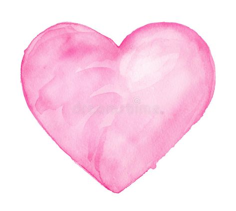 Cute Hearts. Watercolor Illustration Stock Illustration - Illustration of greeting, drawing: 83904952 Greeting Drawing, Hearts Watercolor, Valentine Art Projects, Watercolor Valentine, Love Clipart, Cute Hearts, Frame Floral, Heart Illustration, Heart Drawing