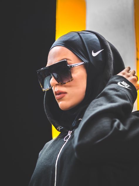 Nike Hijab, Sport Aesthetic, Nike Model, Nike Models, Ootd Hijab, Fashion Hijab, Fashion Life, Muslim Girls, Hijab Outfit