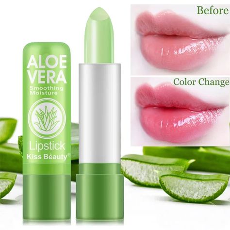 0.99US $ 73% OFF|How Does Aloe Vera Help Burn|aloe Vera Lip Balm - Long-lasting Hydrating Lip Gloss With Color Change Aloe Vera Lip Balm, Kiko Cosmetics, Color Changing Lipstick, Hydrating Lip Gloss, Kiko Milano, Long Lasting Lipstick, Beauty Favorites, Glam Makeup, Beauty Inspiration