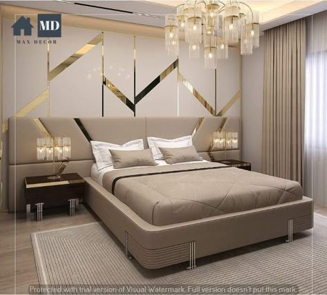 Bed Back Design, Bed Headboard Design, Luxury Bedroom Furniture, Closet Bed, Bedroom Interior Design Luxury, Bedroom Door Design, Modern Luxury Bedroom, Headboard Design, Modern Bedroom Interior