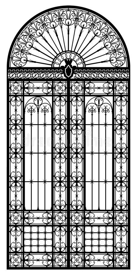 Wrought Iron Front Door, Wrought Iron Stair Railing, Iron Front Door, Metal Doors Design, Iron Stair Railing, Wrought Iron Stairs, Wrought Iron Design, Grill Door Design, Iron Gate Design