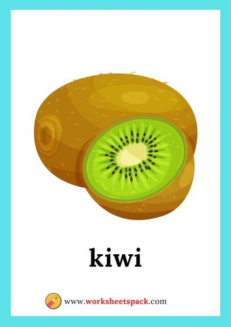 Fruits Flashcards For Kids, Fruits Flashcards, Printable Fruits, Fruits Name, Preschool English, Fruits Name In English, Math Exercises, Fruit Names, First Grade Sight Words