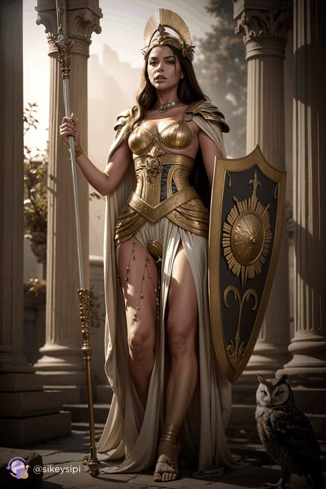 Take a look at the incredible images of Athena, the goddess of war and wisdom. These visuals capture the spirit and transport you to the world of ancient Greek mythology. For more inspiration, visit our Telegram channel, where more amazing generations await🌟https://buysnap.tech/sikeysipi 🌟#Athena #Inspiration #GreekGods #Art #AncientGreece #Generations #Mythology #Telegram #Goddesses #Wisdom Rhea Greek Mythology Art, Hippolyta Mythology, Athena Greek Goddess Art, Greek Princess Aesthetic, Greek Goddess Warrior, Medieval Woman Art, Female Greek Warrior, Athena Armor, Greek God Athena