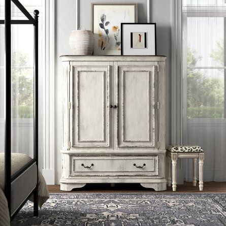 Tv Armoire, Door Chest, Wood Armoire, Kelly Clarkson Home, Bedroom Armoire, Wardrobe Armoire, White Doors, Kelly Clarkson, Liberty Furniture