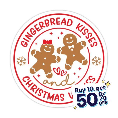 Decorate laptops, Hydro Flasks, cars and more with removable kiss-cut, vinyl decal stickers. Glossy, matte, and transparent options in various sizes. Super durable and water-resistant. If you looking for a Funny Gingerbread Gift? This is perfect for friends and family, Let's buy now! Christmas Wishes Funny, Procreate Drawings, Gingerbread Gifts, Christmas Gingerbread, Christmas Wishes, Funny Christmas, Christmas Humor, For Friends, Sticker Design