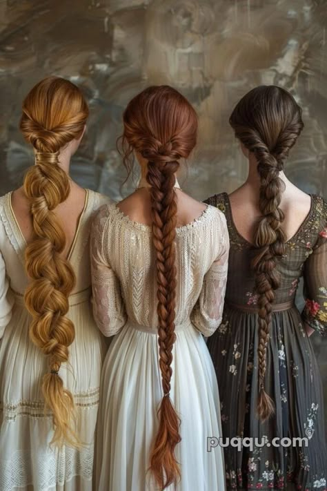 Celtic Hairstyles, Old Fashioned Hairstyles, Traditional Hairstyle, Long Silky Hair, Small Braids, Social Art, Two Braids, Hair Braiding, Braided Hairstyles For Black Women