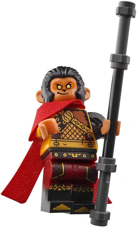 Kid Reference, Monkey Character, Money Logo, Monkie King, 3d Isometric, Custom Minifigures, Lego Custom Minifigures, Lego Monkey Kid, Lego Monkey