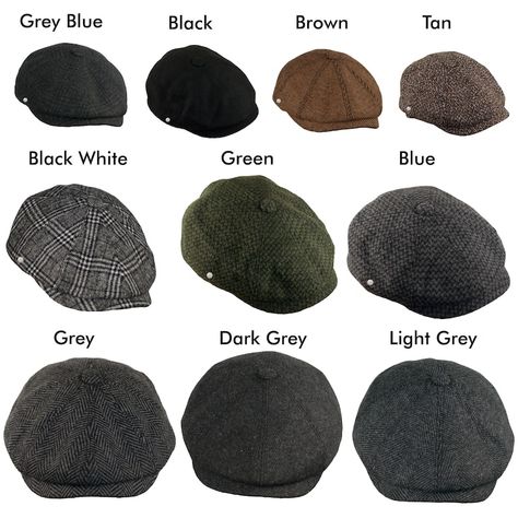 HARRIS TWEED Newsboy Hats Men Bakerboy Tweed Wool Hat 8 Panel Cap Irish Flat Caps Cashmere Herringbone Peaky Blinders Hat Merino Wool - Etsy Greece Professor Look, Mens Dress Fashion, Bakerboy Hat, Peaky Blinders Hat, Mens Newsboy Hat, Tweed Men, Man Dressing Style, Flat Caps, Man Hat