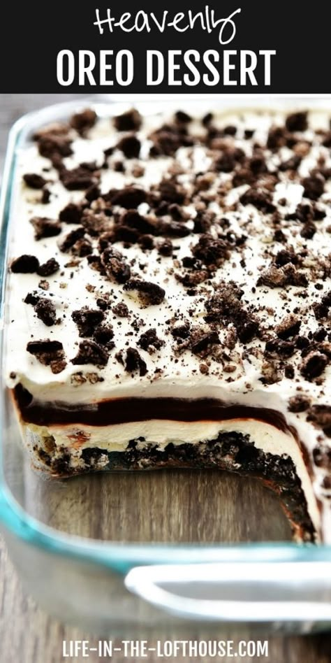 Oreo Desserts, Smores Dessert, Oreo Dessert Recipes, Dessert Oreo, Diy Dessert, Authentic Mexican Recipes, Layered Desserts, Oreo Recipes, Oreo Dessert