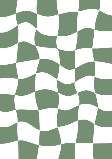 Crbyme Checkered Wallpaper Aesthetic Wavy, Bg Aesthetic Landscape, Green Checkered Wallpaper, Green Bg Aesthetic, Green Checkered Background, Checkerboard Aesthetic, Checkered Wallpaper, Kindle Skin, Checkered Board