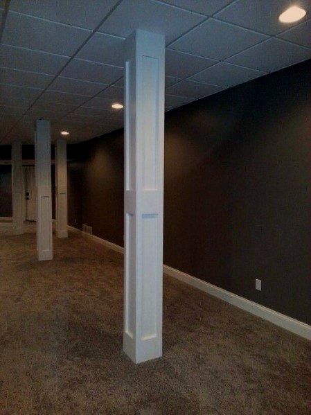 Basement Support Columns