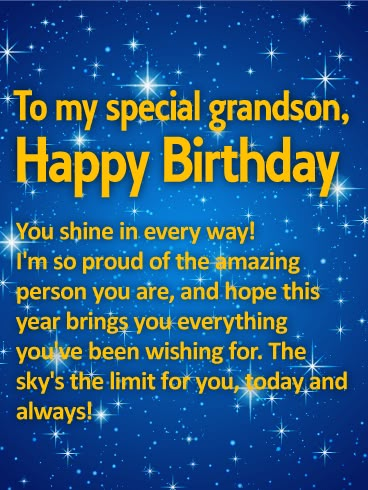 Birthday Wishes for Grandson - Birthday ... #happybirthdayquotes Grandson Birthday Quotes, Happy Birthday Grandson Images, Grandson Birthday Wishes, Birthday Grandson, Grandson Quotes, Happy Birthday Grandson, Grandson Birthday Cards, Quotes About Grandchildren, Birthday Verses