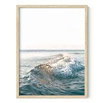 Decorating For Renters, Surfer Room Decor, Ocean Posters, Surfer Room, Florida Bedroom, Waves Poster, Haus And Hues, Florida Kitchen, Temporary Decorating