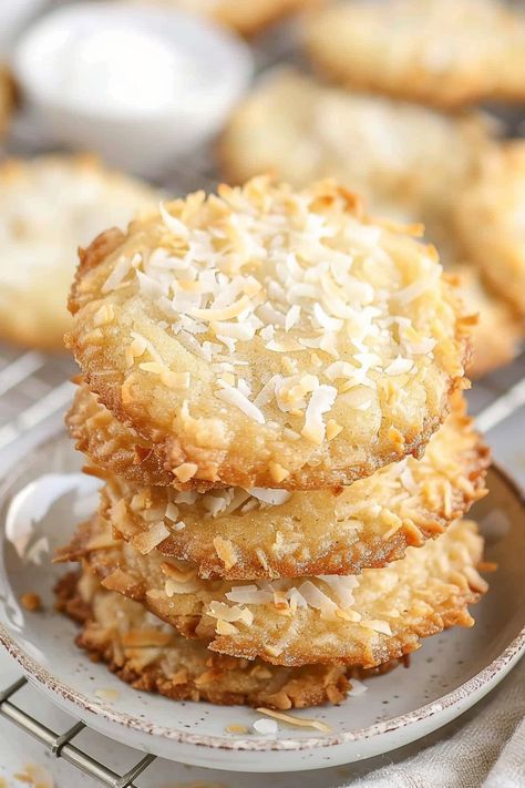 Chewy Coconut Cookies Recipe - An Organized Chaos Coconut Slice And Bake Cookies, Coconut Macaroon Cookie, 4 Ingredient Cookies Coconut, Macaroon Coconut Recipe, Sweets With Coconut, Coconut Shortbread Cookies 12 Tomatoes, Coconut Oil Cookie Recipes, Pecan And Coconut Cookies, Coconut Meltaway Cookies