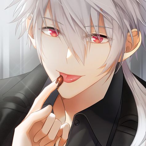 Zen Mystic Messenger Icon, Messenger Icon, Mystic Messenger, Zen, Anime, White