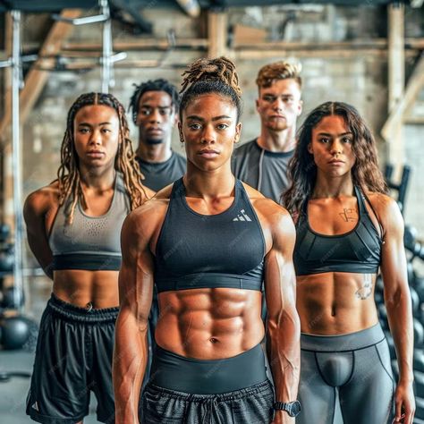 Premium Photo | Group of People Standing in Gym Generative AI Gym Group Photo, Gym Group Photoshoot, Gym Team Photoshoot, Gym Content, Gym Group, Group Shoot, Gym Photoshoot, Fitness Event, Personal Fitness Trainer