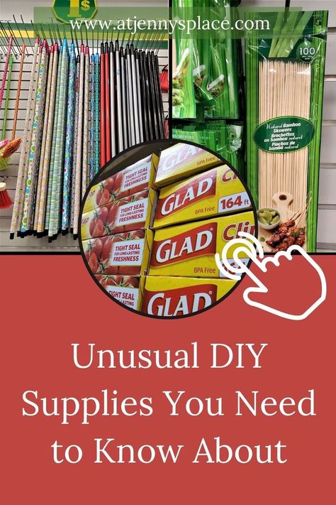 Unusual and must haves crafting supplies that you can find at the dollar store. Browse through the craft supplies list that you likely never thought of but definetely need. Cheap Craft Supplies, Wholesale Crafts, Wholesale Craft Supplies, Cheap Crafts, Crafting Supplies, Crafts Hacks, Home Improvement Store, Dollar Store Crafts, New Crafts