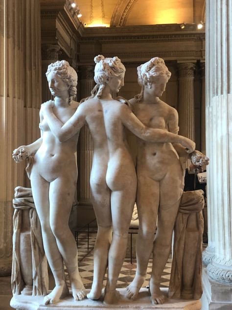 Devil Wings, Nova Art, Anatomy Sculpture, The Three Graces, Greek Gods And Goddesses, Greek Mythology Art, Greek Sculpture, Native American Artifacts, Museums In Paris