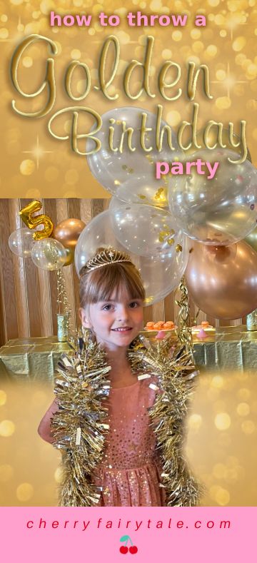 7th Golden Birthday Ideas, Golden Birthday Backdrop, 5th Golden Birthday Ideas Girl, Fourever Golden Birthday Party, Kid Golden Birthday Ideas, Food For Golden Birthday, Girls Golden Birthday Ideas, Golden 6th Birthday Ideas, 3rd Golden Birthday Girl