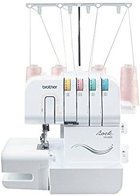 Amazon.com: Brother Serger, 1034DX, 3/4 Thread Serger with Differential Feed, 3 or 4 Thread Capability, 1, 300 Stitches Per Minute, Color-Coded Threading Guides Brother 1034d, Blind Hem Stitch, Serger Thread, Overlock Machine, Serger Sewing, Sewing Machine Needles, Sewing Rooms, Sewing Thread, Fabric Trim