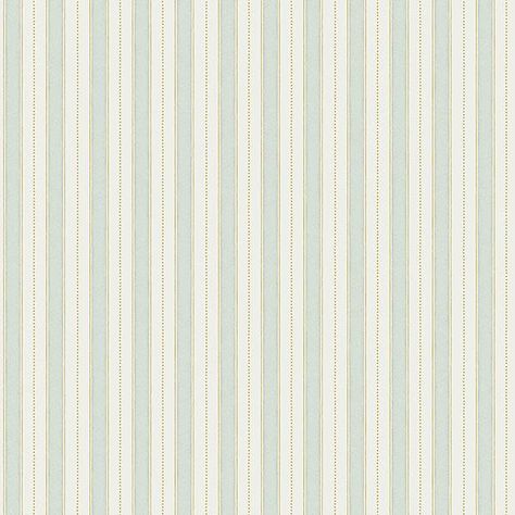 Striped wallpaper bedroom