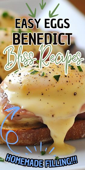 Eggs Benedict Bliss Eggs Benedict Variations, Egg Benedict Recipe, Eggs Benedict Sauce, Holiday Sauce, Sauce For Eggs, Easy Eggs Benedict, Homemade Hollandaise Sauce, Eggs Benedict Recipe, Crispy Hashbrowns