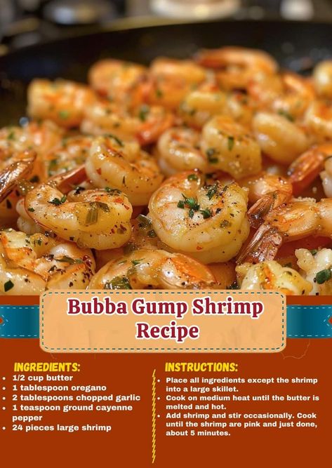 Bubba Gump Shrimp Recipe, Seafood Dish Recipes, Bubba Gump Shrimp, Seafood Boil Recipes, Shrimp Recipes For Dinner, Recipes Seafood, Large Shrimp, Shrimp Recipes Easy, Cooking Seafood